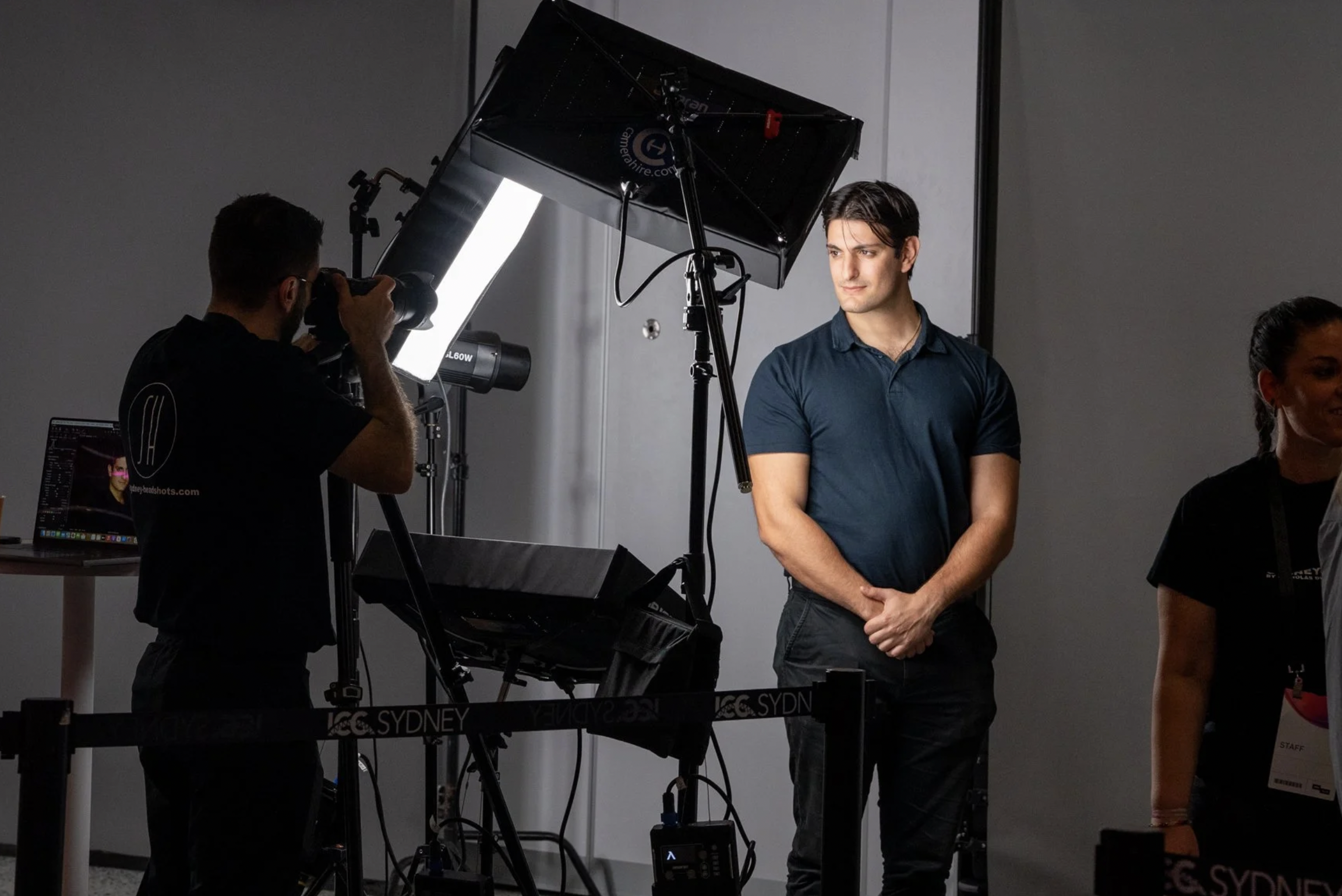 Expression coaching headshot photography example in Sydney