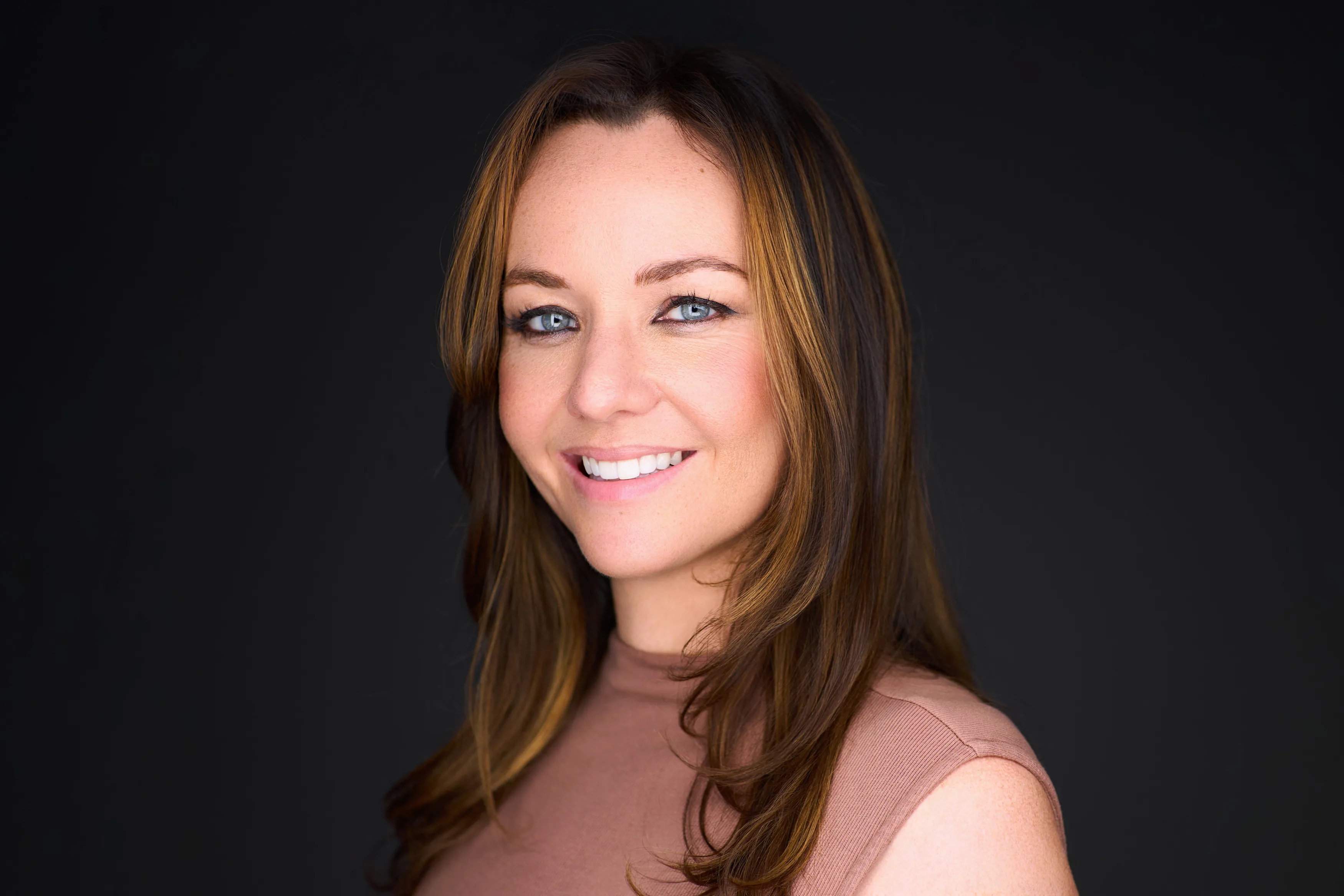 Executive corporate headshot example photographed in Sydney studio