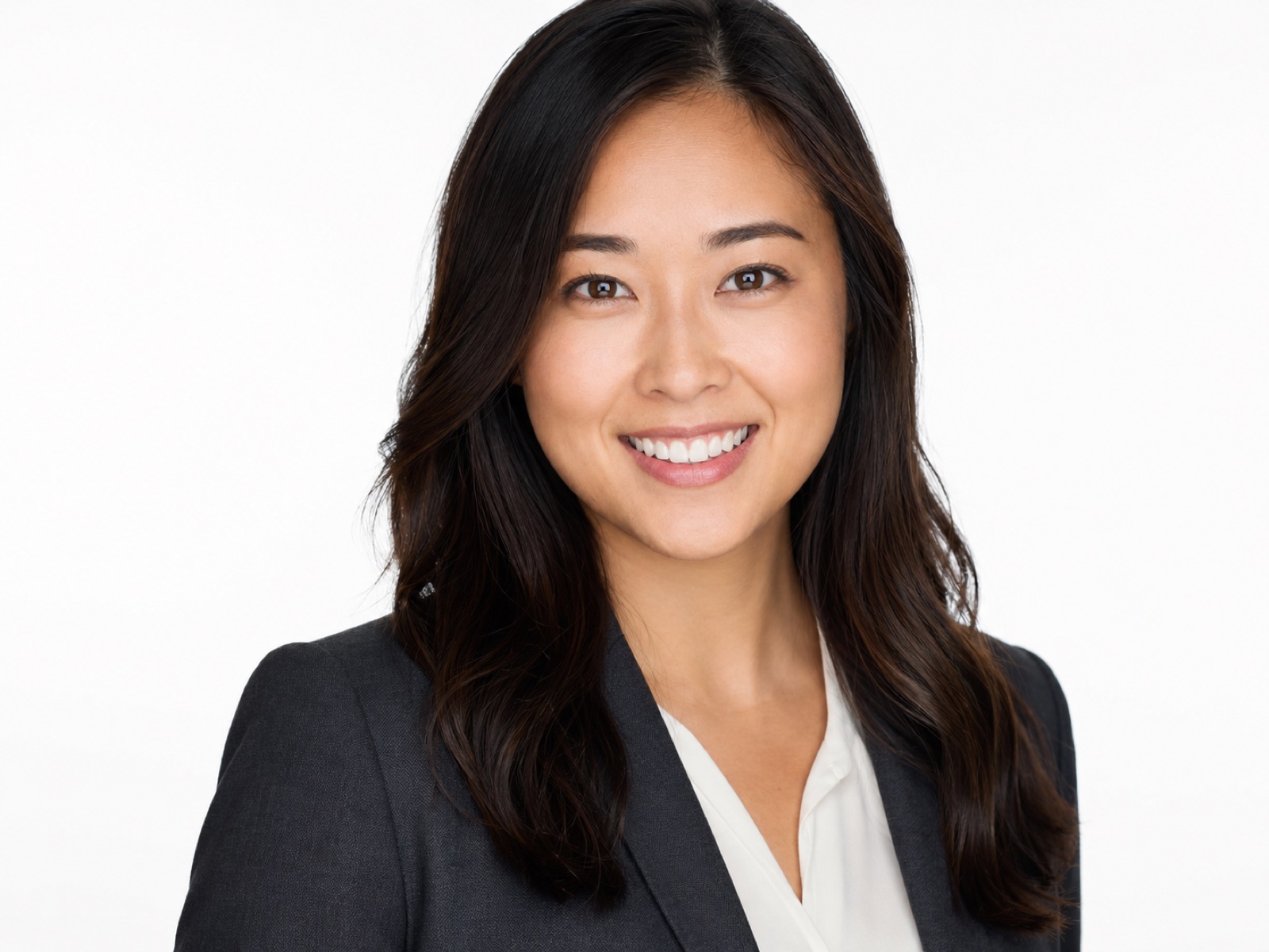 AI-generated professional headshot example on a clean studio background
