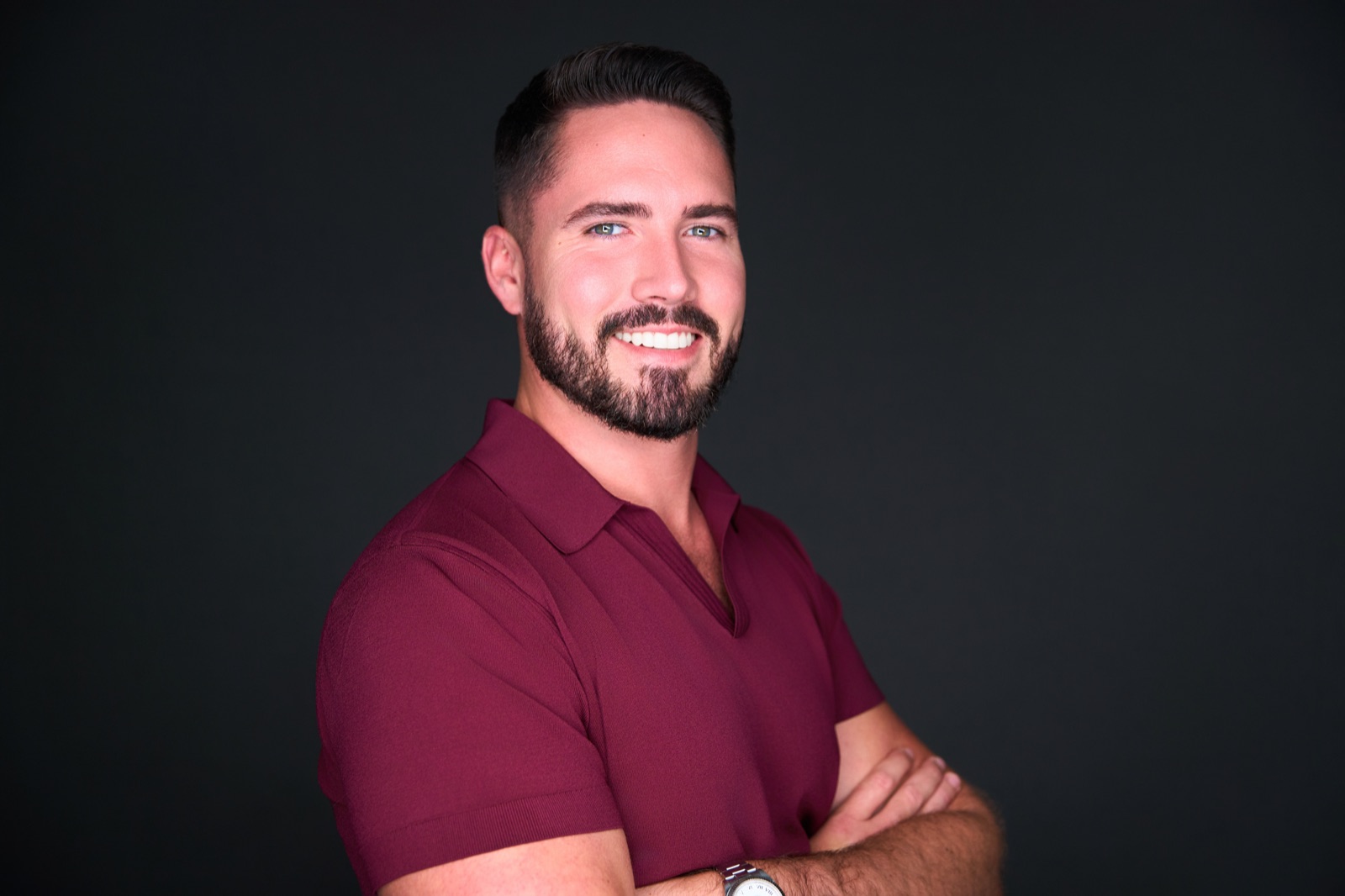 Business portrait in Sydney with a relaxed professional expression