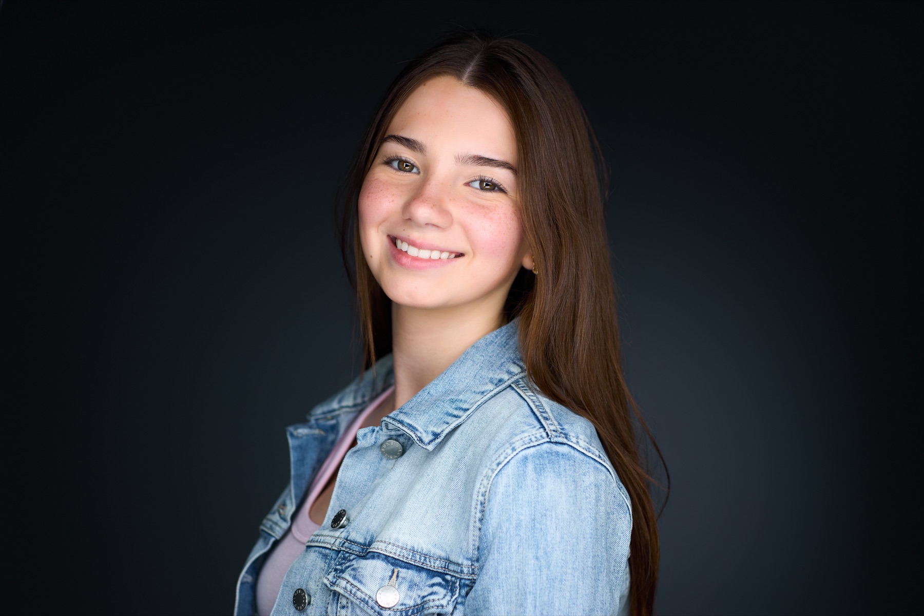 Teen actor headshot Sydney final commercial studio example