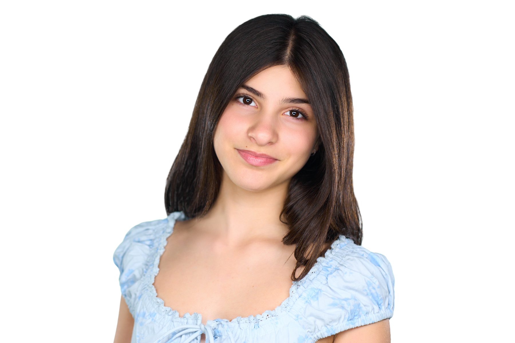 Teen actor headshot Sydney clean studio example